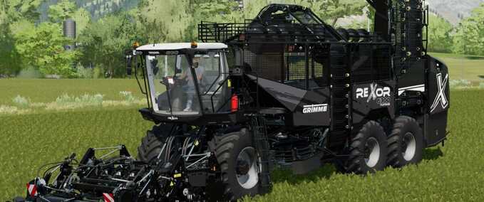 Other manufactors Grimme Rexor 6300 BlackHawk Farming Simulator mod