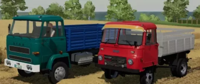 Trucks Star 244 & Robur LO 3001 Farming Simulator mod