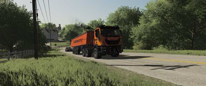 Trucks Iveco 6x6 Farming Simulator mod