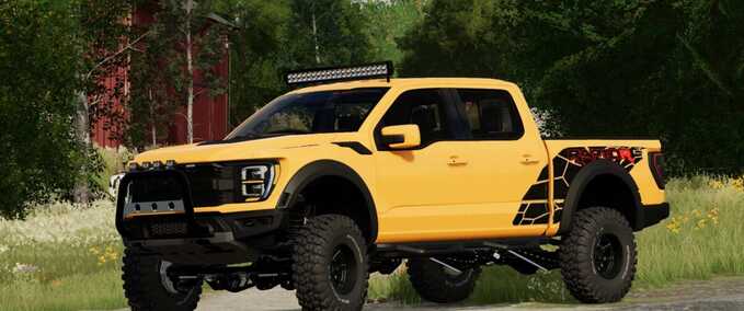 Cars 2022 Ford Raptor Farming Simulator mod