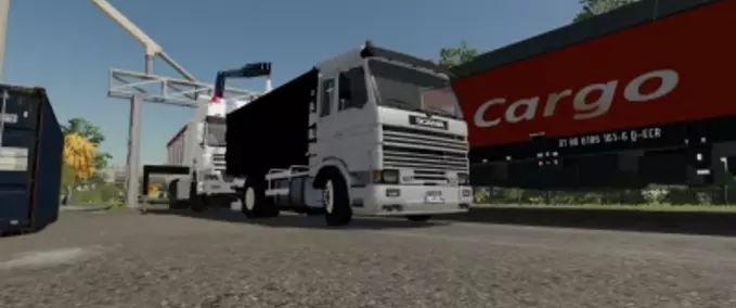 Trucks Scania 113h Platform Farming Simulator mod