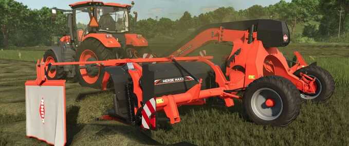 Tedders Kuhn MergeMaxx 950 Farming Simulator mod