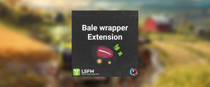 Bale Wrapper Extension Mod Image