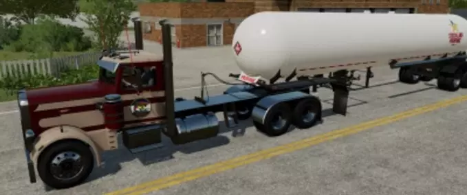 Trucks 1967 Peterbilt 359 Farming Simulator mod