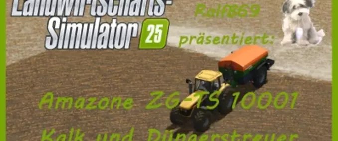 Sprayers Amazone ZG-TS 10001 Dual Farming Simulator mod