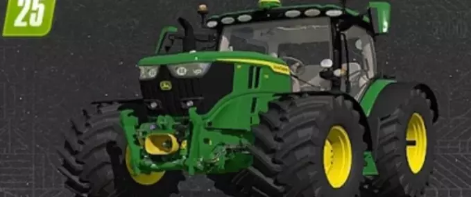 John Deere 6R Großrahmen + Sound-Update Mod Image