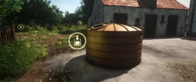 Placeable Objects Free Water Tank Farming Simulator mod