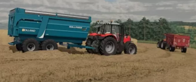 Anhänger Rolland Rollfarm 5830 Landwirtschafts Simulator mod