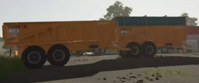 Trailers Rolland Turbo 135-140 Farming Simulator mod