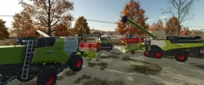 Claas Claas Harvester Pack Farming Simulator mod