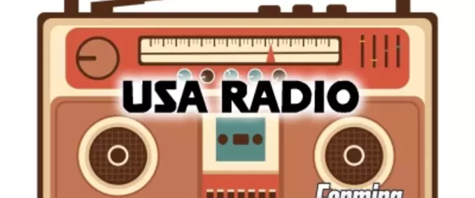 Addons USA Radio Farming Simulator mod