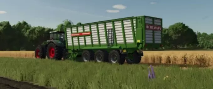 Forage Wagons Bergmann Shuttle 490S Farming Simulator mod