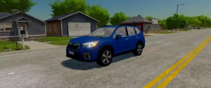 Cars Subaru Forester Farming Simulator mod