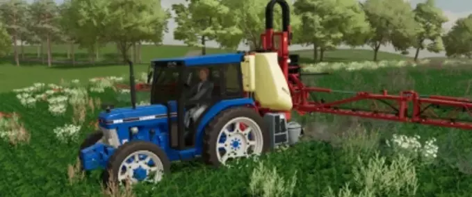 Tractors Lizard F10 Series Farming Simulator mod