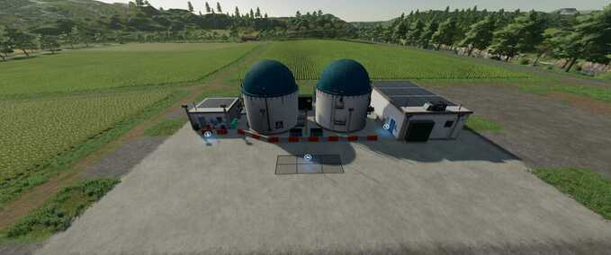 Factories Processing of Bales and Chaff Farming Simulator mod