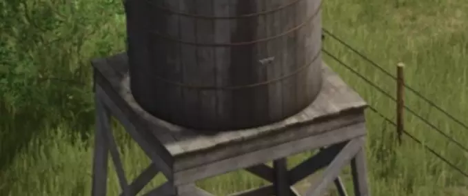 Placeable Objects Water Tower and Free Water Trigger by CW33 Farming Simulator mod