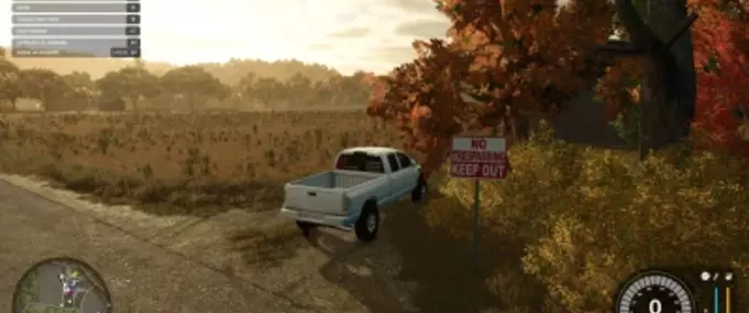 Placeable Objects No Trespassing Sign Farming Simulator mod