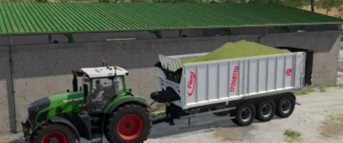 Sonstige Anhänger Crosetto CMD + Fliegl ASW Pack Landwirtschafts Simulator mod