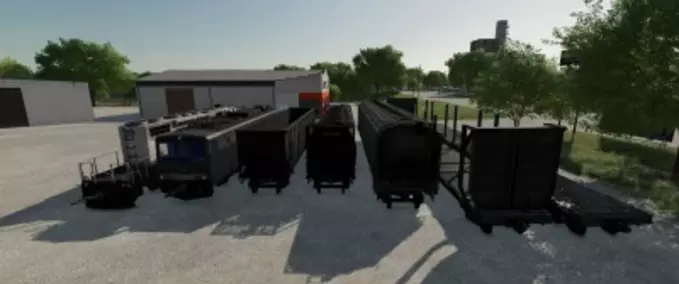 Other Vehicles Lizard Train Pack Farming Simulator mod