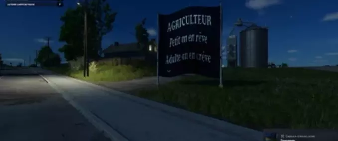 Decoration Farmers' Strike Farming Simulator mod