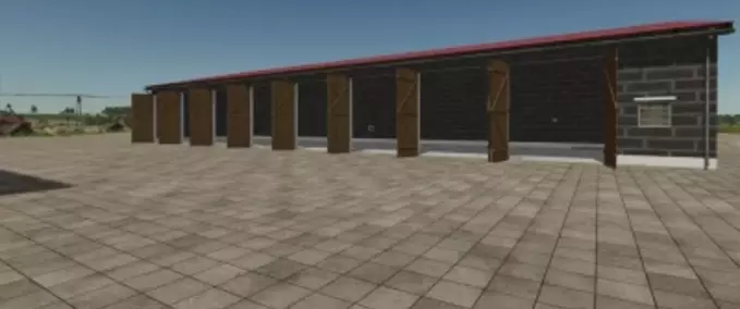 Sheds 8 Door Garage Farming Simulator mod