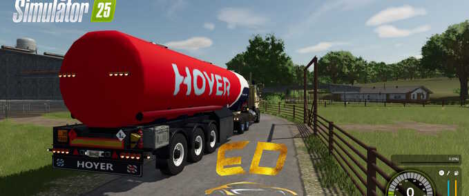  FS25 Tanktrailer Mod Image