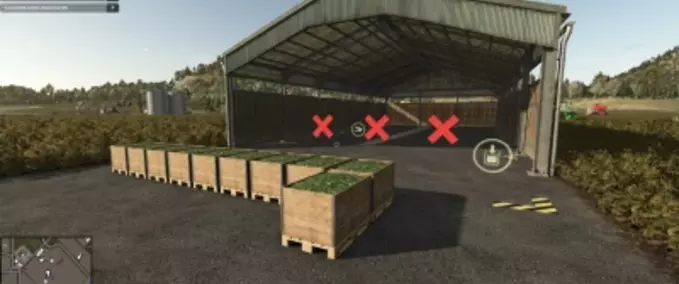 Placeable Objects Bale and Pallet Storage Fix Farming Simulator mod