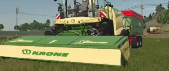 Krone XDisc 620 Kurze Frontverkleidung Mod Image