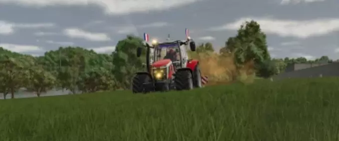 Massey Ferguson Massey Ferguson 7S Enhanced Edition Farming Simulator mod