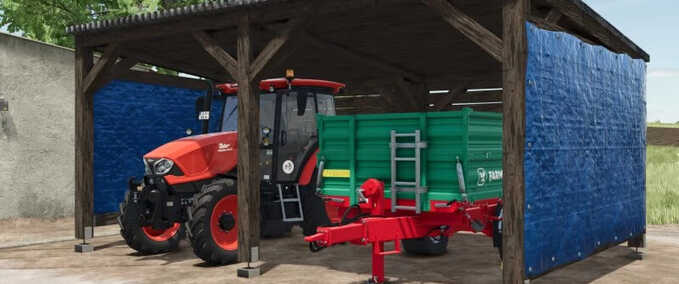 Sheds Bale and Machine Shed Farming Simulator mod