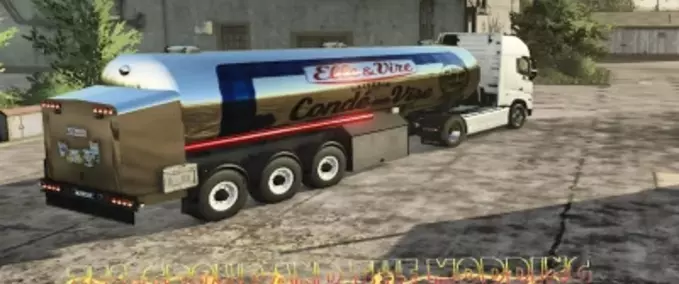 Liquid Manure ELLE ET VIRE Agricultural Tanker Trailers Farming Simulator mod