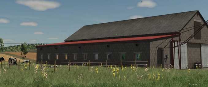 Animal Pens European Style Barn Farming Simulator mod