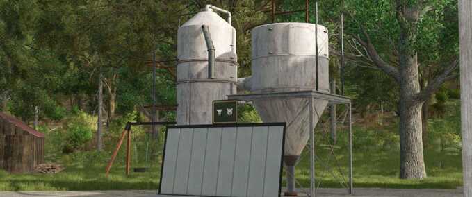 Factories Fermenter and Feed Mixer Farming Simulator mod