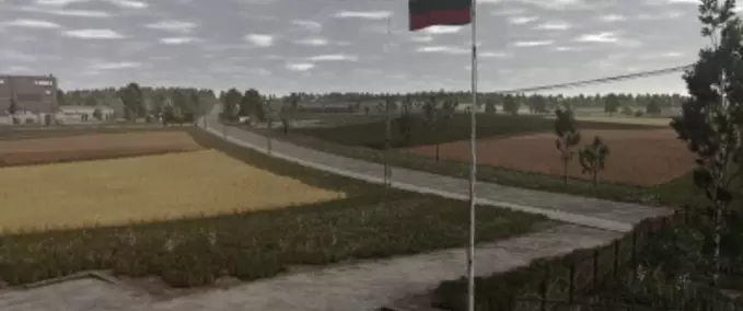 Dekoration Litauische Flagge Landwirtschafts Simulator mod