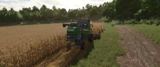 Gameplay Extended Straw Crops Farming Simulator mod