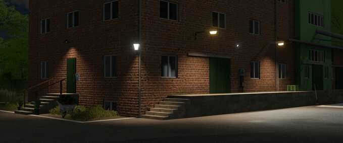 Decoration Placeable Wall Lights Farming Simulator mod