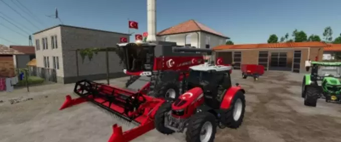 New Holland Massey Ferguson Beta 7360 Landwirtschafts Simulator mod