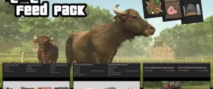 Gebäude mit Funktion Real Feed Pack Landwirtschafts Simulator mod