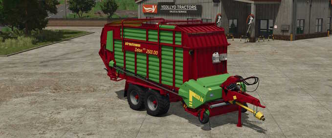 Forage Wagons Strautmann ZELON CFS 2501 DO Farming Simulator mod