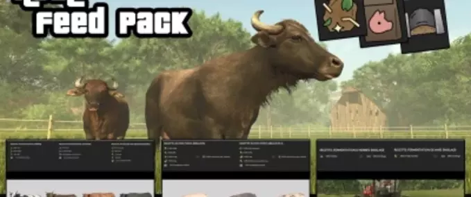 Fabriken Real Feed Pack Landwirtschafts Simulator mod