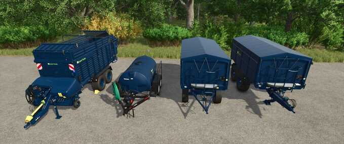 Forage Wagons Lizard Tardis Farming Simulator mod