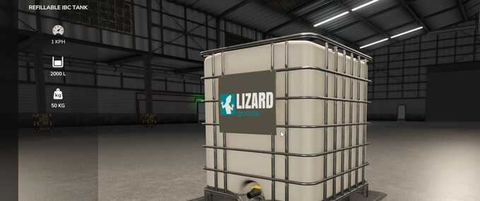 Other trailers Refillable IBC Tank Farming Simulator mod