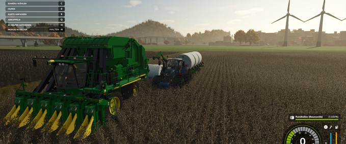 FS25 JD Cotton Pack Mod Image