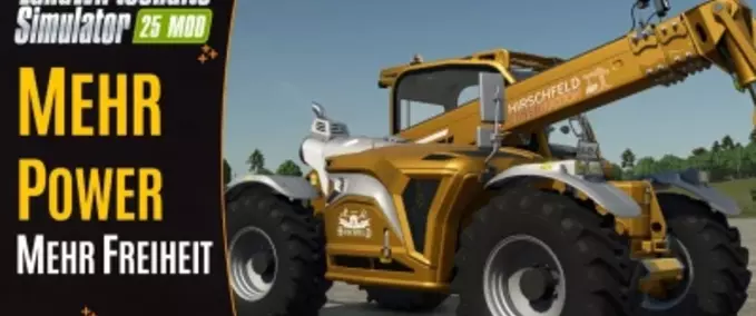 Telehandler Hirschfeld Multifarmer Farming Simulator mod