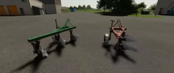 Ploughs PLN 2.35 and 3.35 Plough Pack Farming Simulator mod