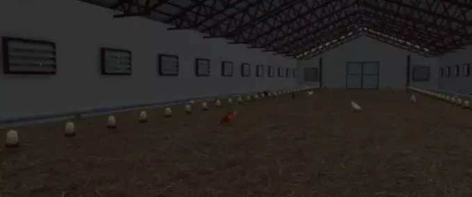 Animal Pens Big Chicken Barn Farming Simulator mod