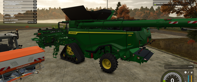 FS25 JD Harvester 9x Pack Mod Image