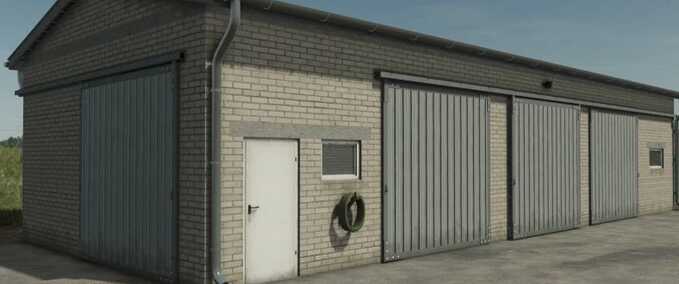 Sheds 18 x 7 Meters Garage Farming Simulator mod