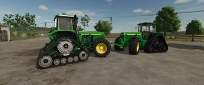 John Deere 4755 Bearbeitung Mod Image