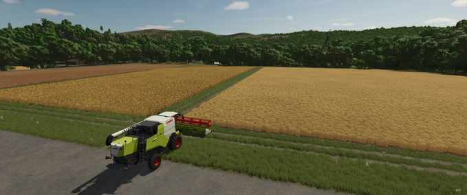 Default Map edit Folk evening Farming Simulator mod